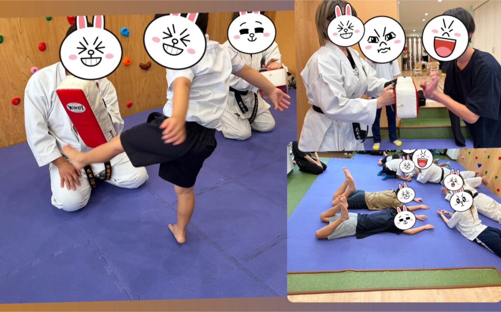 みんな元気にパンチ✊キック👣