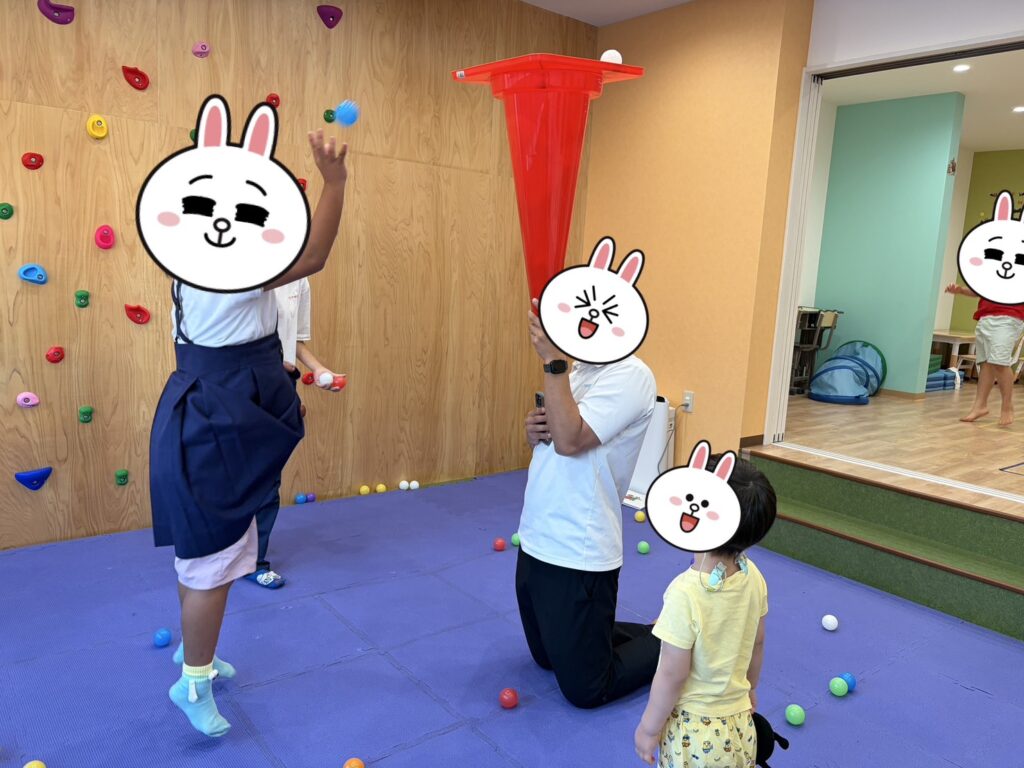 🔴てらこや玉入れ大会🔵